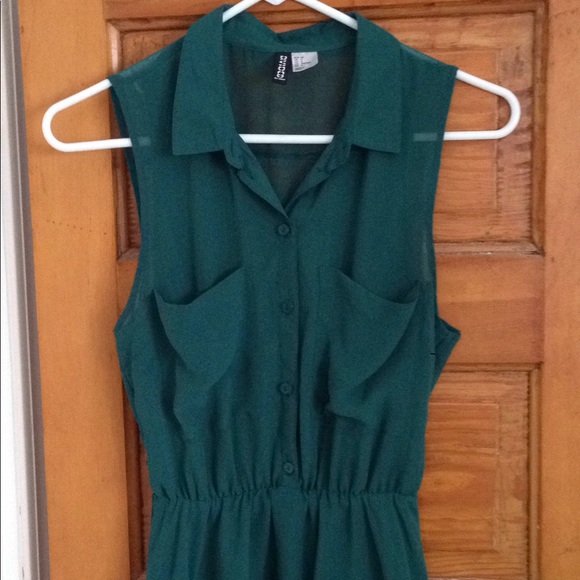 RELISTED Divided by H&M Forrest green dress - Picture 2 of 4